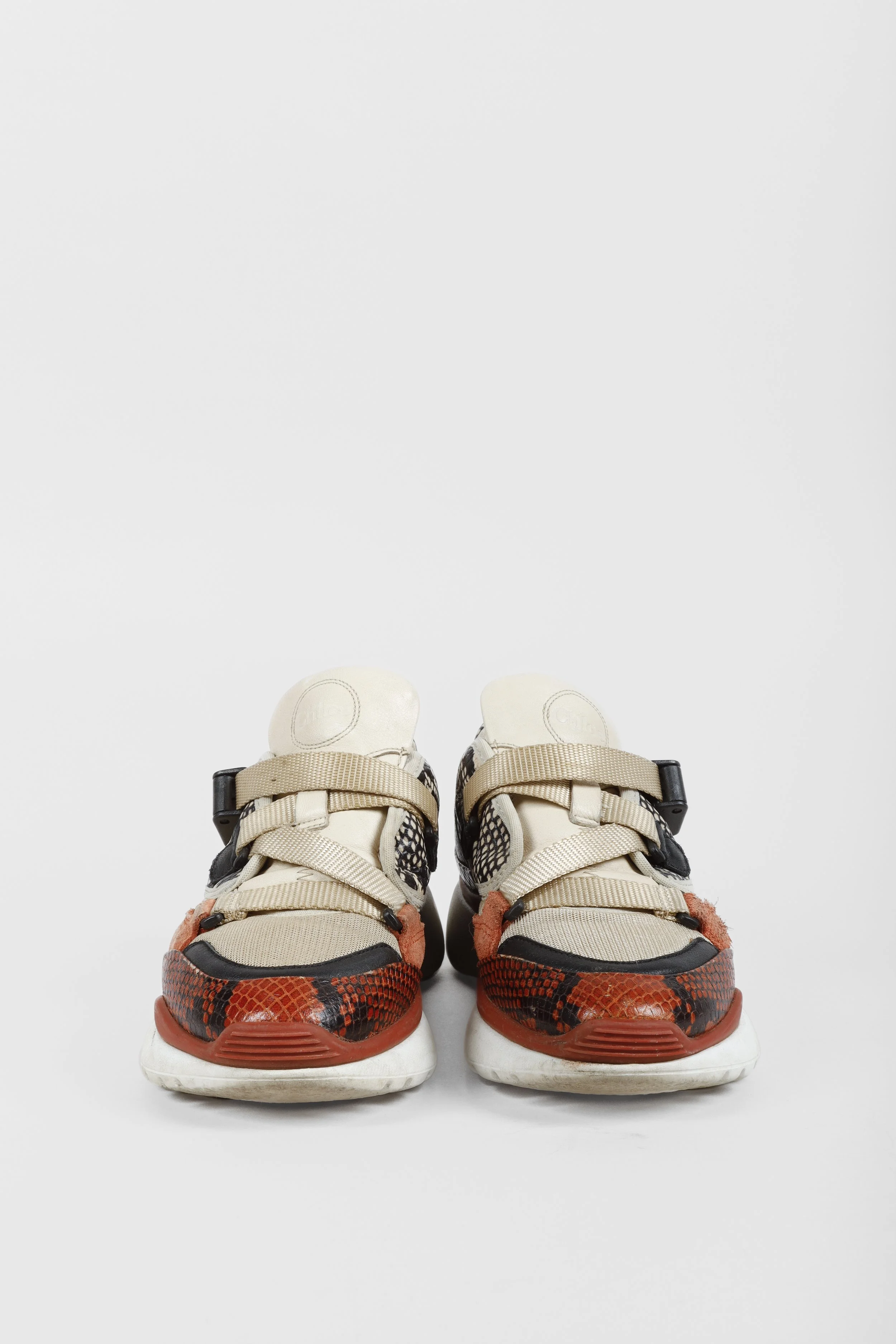 Chloe 2025 snakeskin sneakers
